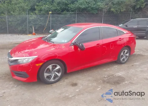 2016 Honda Civic Lx z USA, uszkodzony, nr VIN 2HGFC2F56GH567286